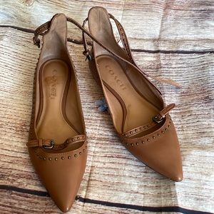 Coach flats! Size 5
